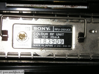 Colour RF Unit.