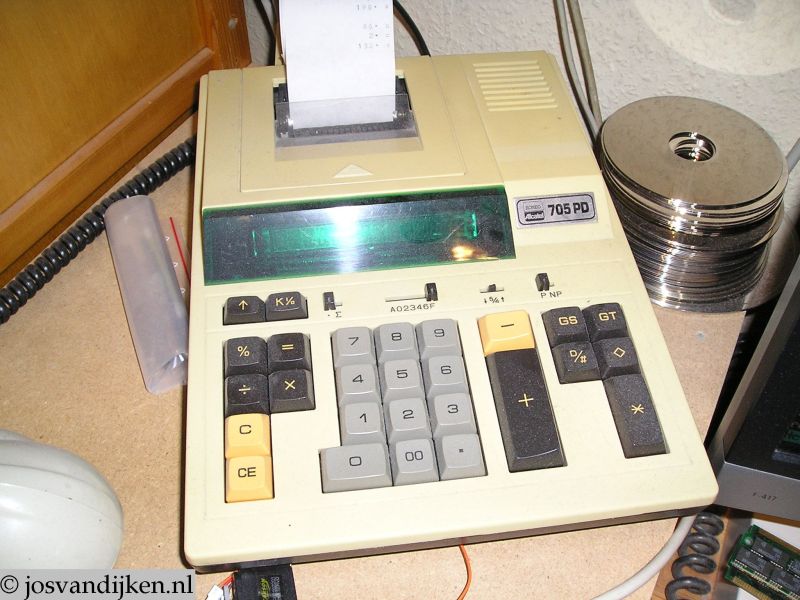 www.josvandijken.nl Calculator Roneo Alcatel 705 PD