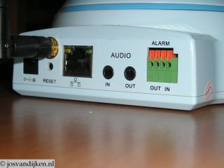 Webcam aansluitingen