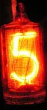 itt 5870tf nixie - cijfer 5