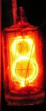 itt 5870tf nixie - cijfer 8